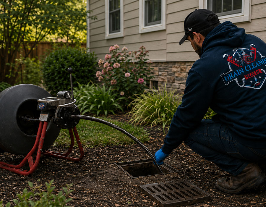 Sewer-line-cleaning